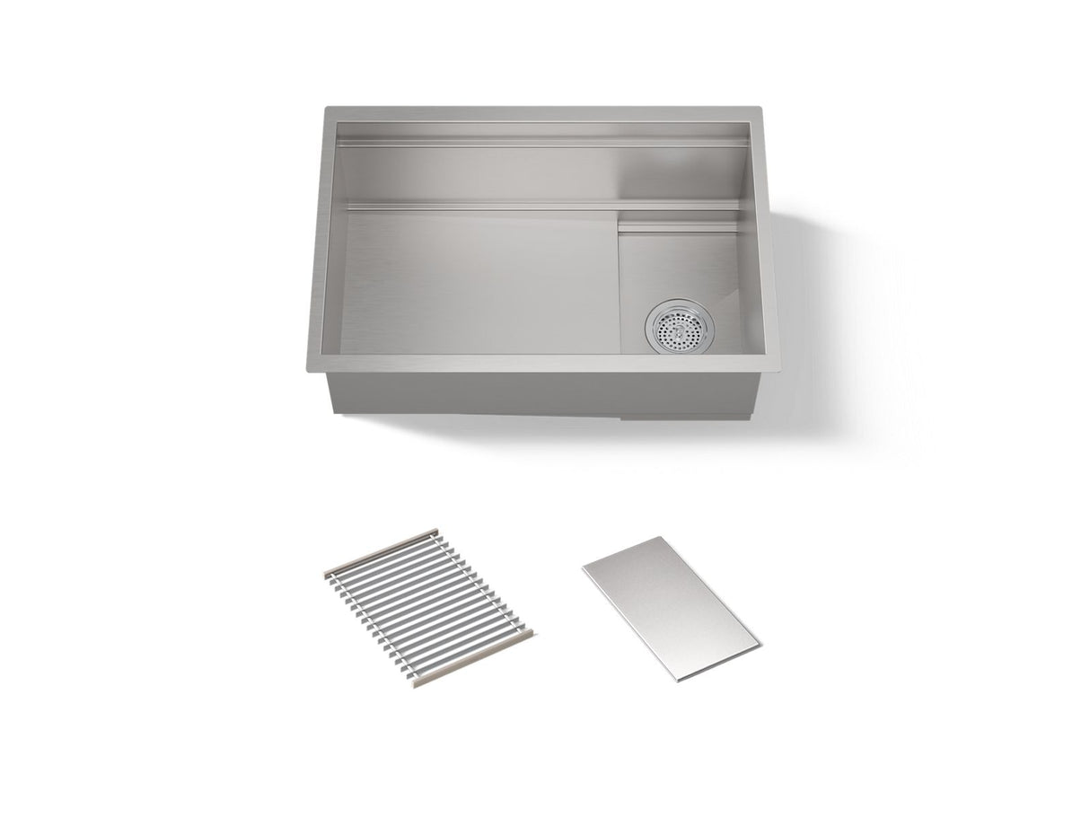 Synthos™ 27-3/4" undermount single-bowl kitchen sink