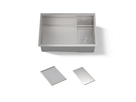 Synthos™ 27-3/4" undermount single-bowl kitchen sink