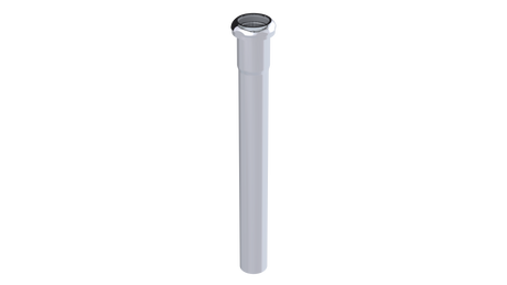 12" Extension Tube - Slip Joint - 20GA - 1-1/4" (3808-12CP)