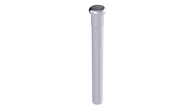 12" Extension Tube - Slip Joint - 20GA - 1-1/4" (3808-12CP)