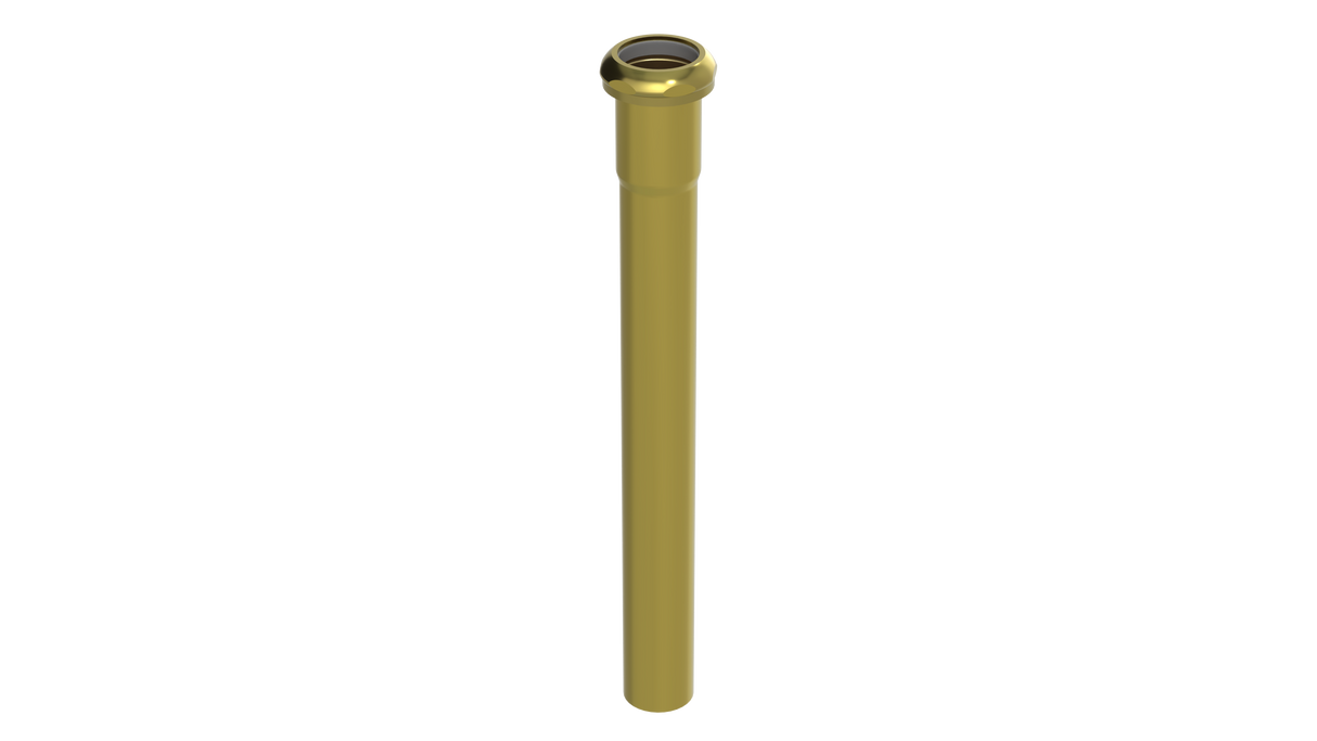12" Extension Tube - Slip Joint - 20GA - 1-1/4" (3808-12RB)