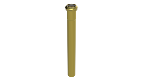 12" Extension Tube - Slip Joint - 20GA - 1-1/4" (3808-12RB)