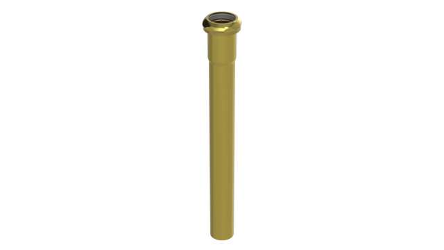12" Extension Tube - Slip Joint - 20GA - 1-1/4" (3808-12RB)