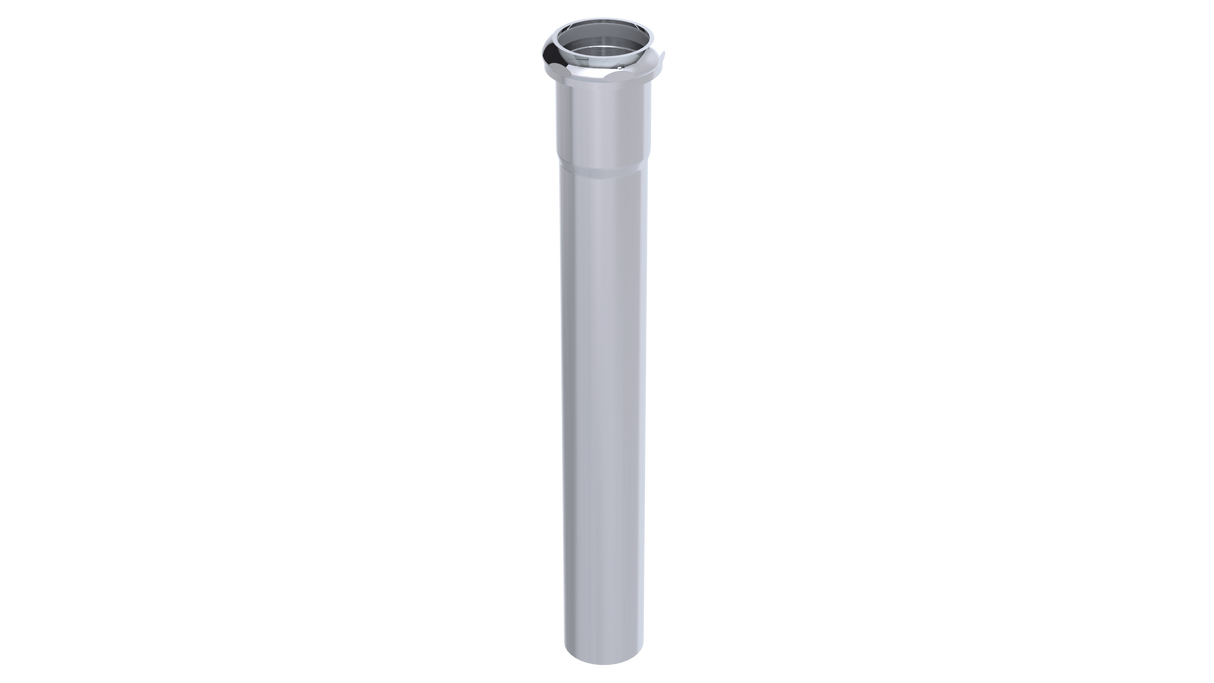 12" Extension Tube - Slip Joint - 20GA - 1-1/2" (3809-12CP)