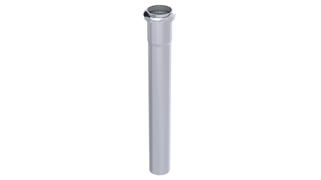 12" Extension Tube - Slip Joint - 20GA - 1-1/2" (3809-12CP)