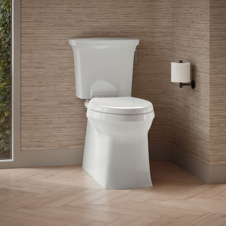 Corbelle® Two-piece elongated toilet with skirted trapway, 1.28 gpf