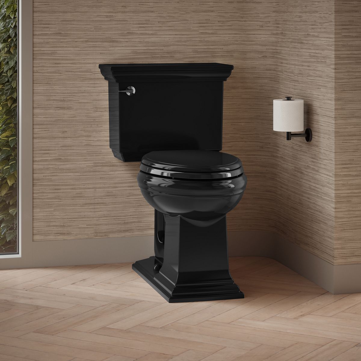 Memoirs® Stately Two-piece elongated toilet, 1.28 gpf