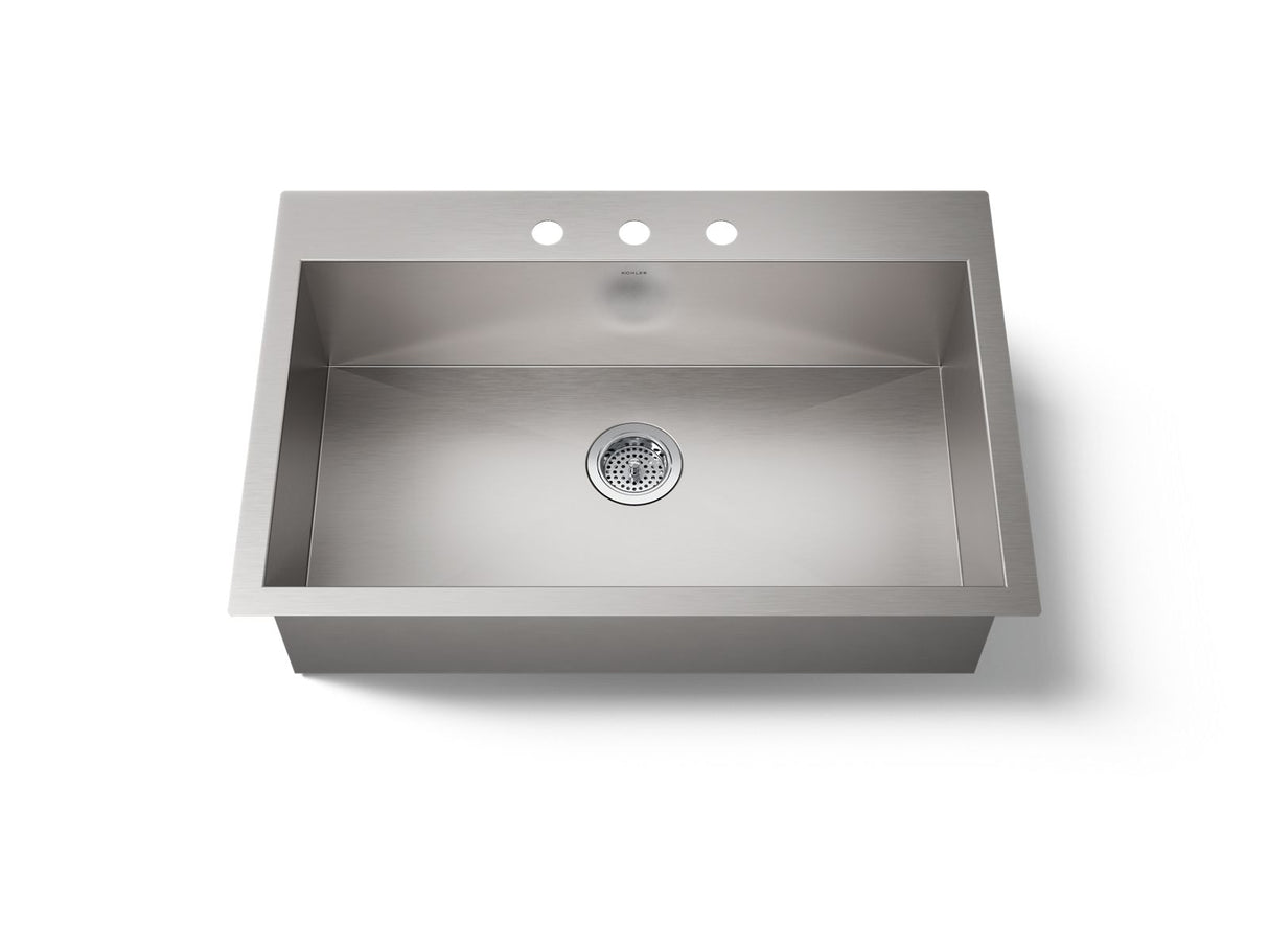 Vault™ 33" top-/undermount single-bowl kitchen sink