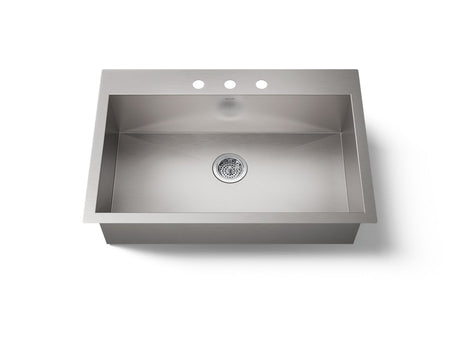 Vault™ 33" top-/undermount single-bowl kitchen sink