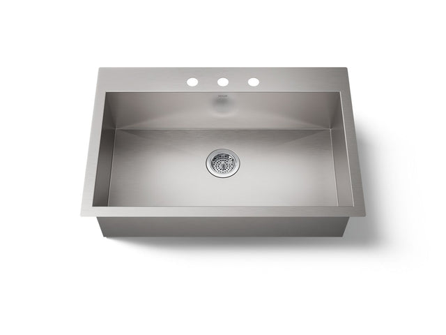 Vault™ 33" top-/undermount single-bowl kitchen sink
