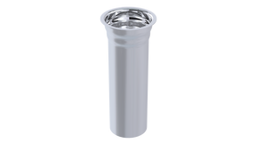 4" 1-1/4" Reducing Sink Tailpiece - 20GA (3822-4CP)