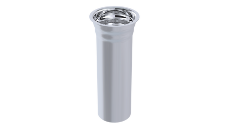 4" 1-1/4" Reducing Sink Tailpiece - 20GA (3822-4CP)