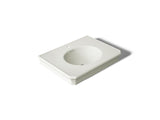 Claude™ by Studio McGee 30" rectangular pedestal/console table bathroom sink