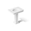 Claude™ by Studio McGee 30" rectangular pedestal bathroom sink