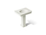 Claude™ by Studio McGee 30" rectangular pedestal bathroom sink