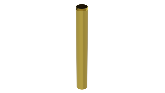10" 1-1/4" T.O.E. Extension Tube - 20GA (3831-10RB)