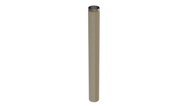 12" 1-1/4" T.O.E. Extension Tube - 20GA (3831-12BN)