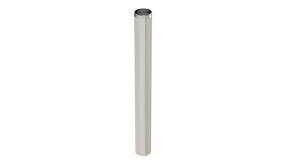 12" 1-1/4" T.O.E. Extension Tube - 20GA (3831-12CP)