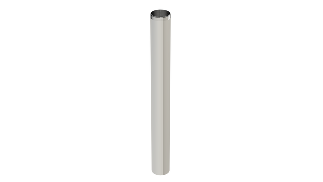 12" 1-1/4" T.O.E. Extension Tube - 20GA (3831-12CP)