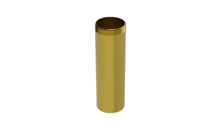 4" 1-1/4" T.O.E. Extension Tube - 20GA (3831-4RB)
