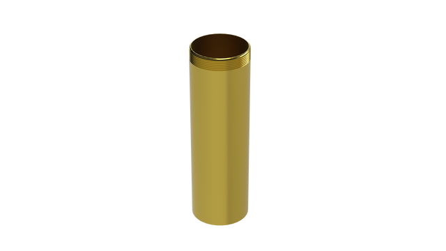 4" 1-1/4" T.O.E. Extension Tube - 20GA (3831-4RB)