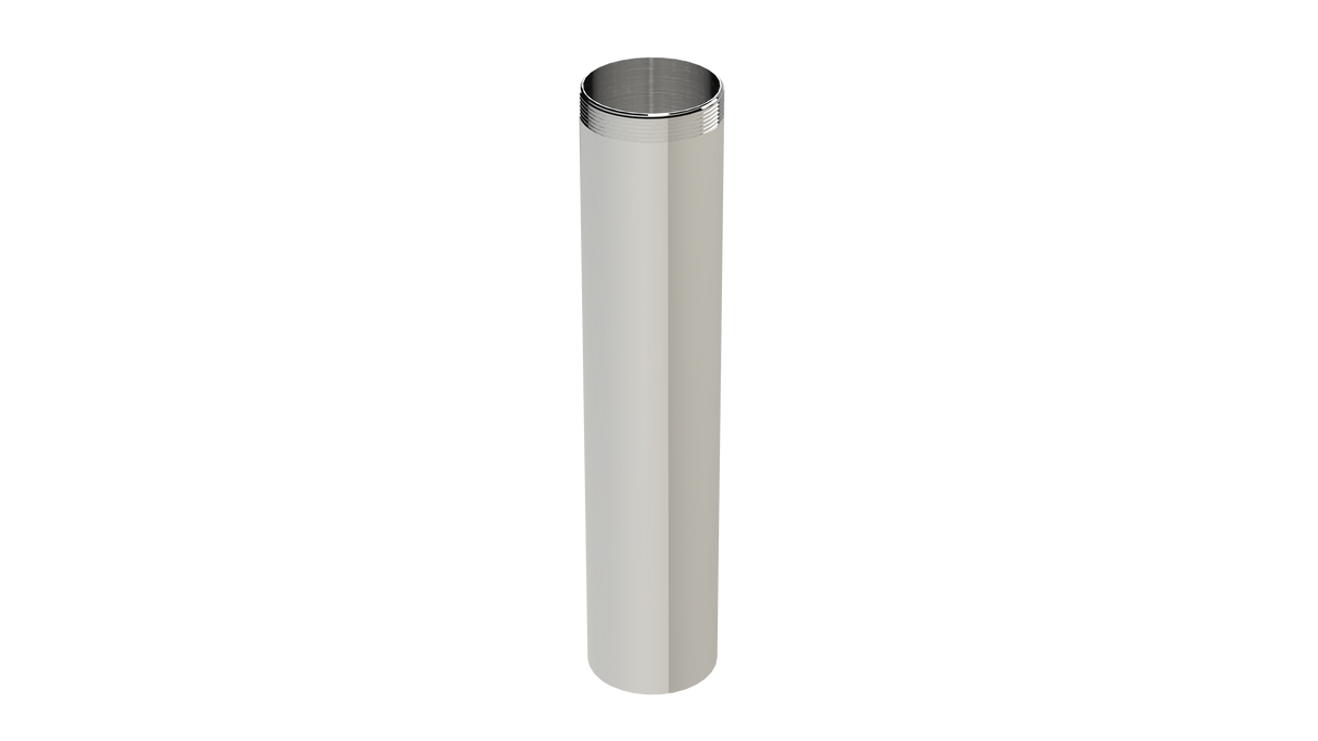 6" 1-1/4" T.O.E. Extension Tube - 20GA (3831-6CP)