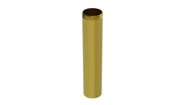 6" 1-1/4" T.O.E. Extension Tube - 20GA (3831-6RB)