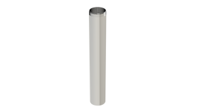 8" 1-1/4" T.O.E. Extension Tube - 20GA (3831-8CP)