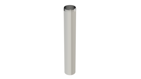 8" 1-1/4" T.O.E. Extension Tube - 20GA (3831-8CP)