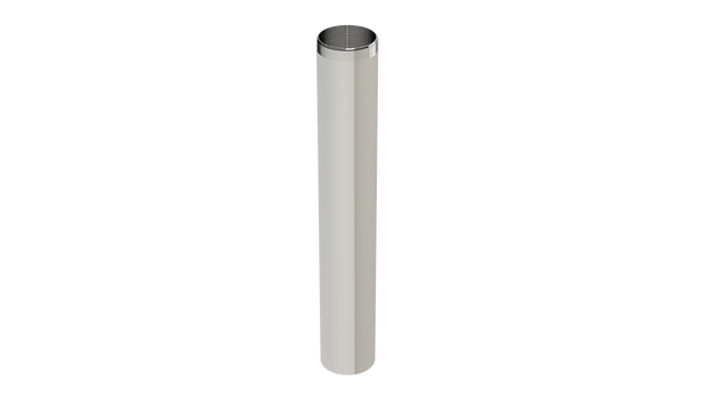 8" 1-1/4" T.O.E. Extension Tube - 20GA (3831-8CP)