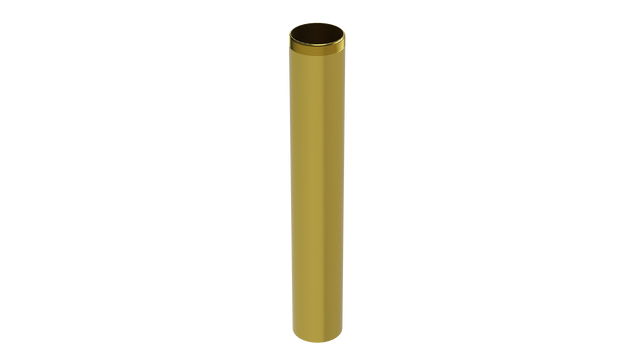 8" 1-1/4" T.O.E. Extension Tube - 20GA (3831-8RB)