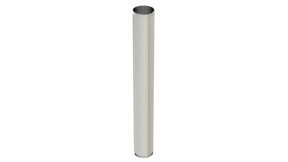 10" 1-1/4" T.B.E. Extension Tube - 20GA (3832-10CP)