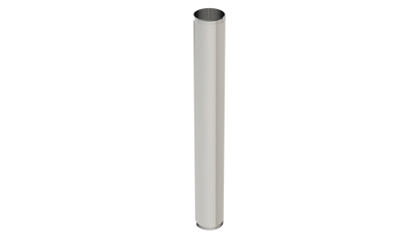 10" 1-1/4" T.B.E. Extension Tube - 20GA (3832-10CP)