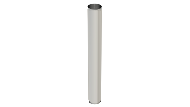 10" 1-1/4" T.B.E. Extension Tube - 20GA (3832-10CP)
