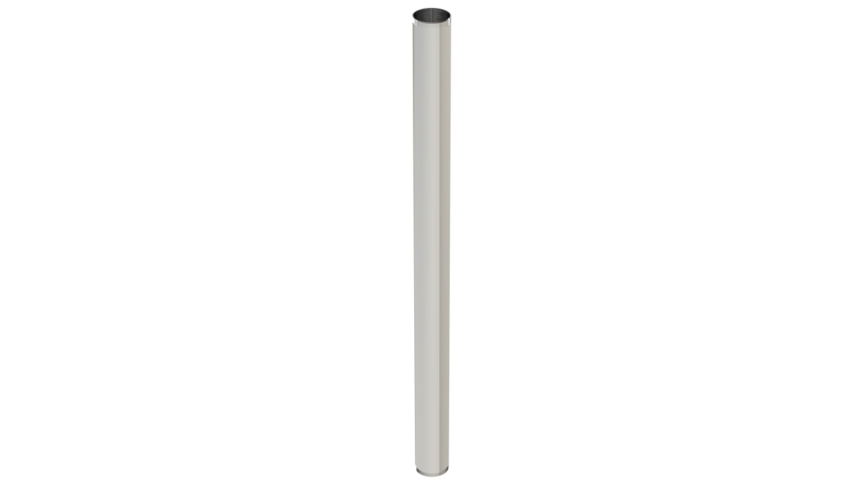 4" 1-1/4" T.B.E. Extension Tube - 20GA (3832-18CP)