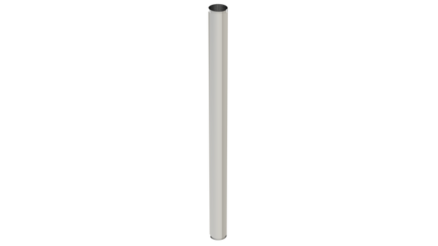 4" 1-1/4" T.B.E. Extension Tube - 20GA (3832-18CP)