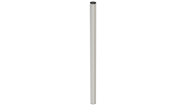 24" 1-1/4" T.B.E. Extension Tube - 20GA (3832-24CP)