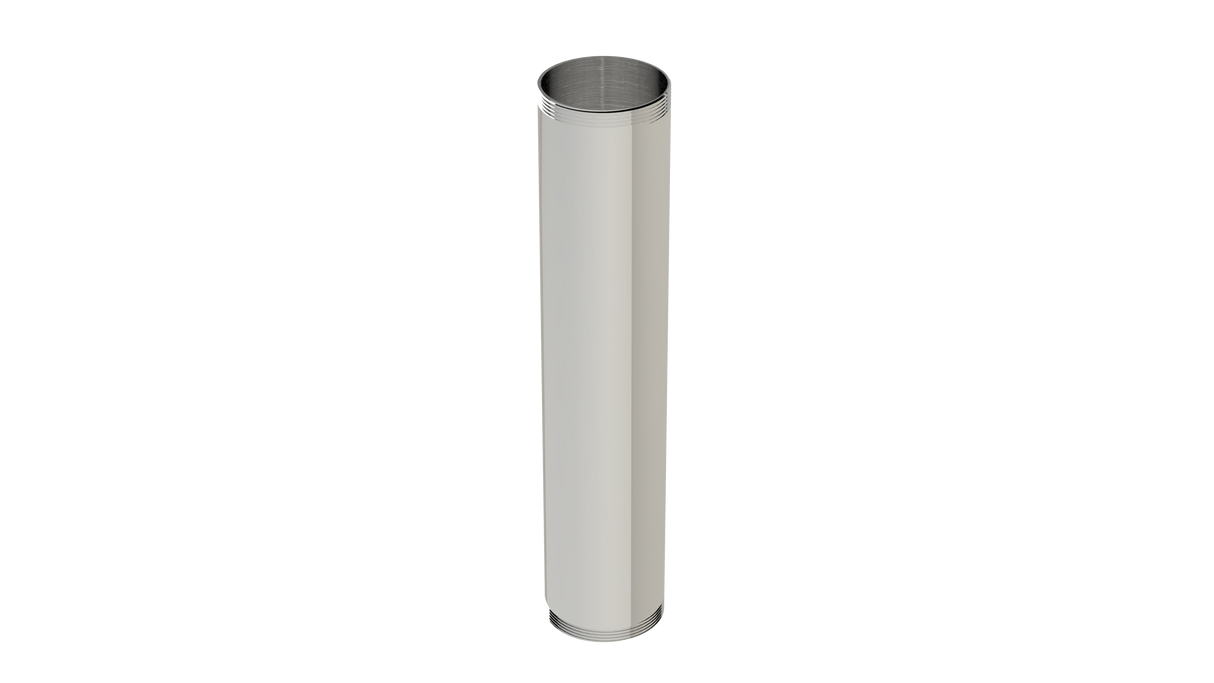 6" 1-1/4" T.B.E. Extension Tube - 20GA (3832-6CP)
