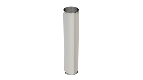 6" 1-1/4" T.B.E. Extension Tube - 20GA (3832-6CP)
