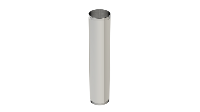 6" 1-1/4" T.B.E. Extension Tube - 20GA (3832-6CP)