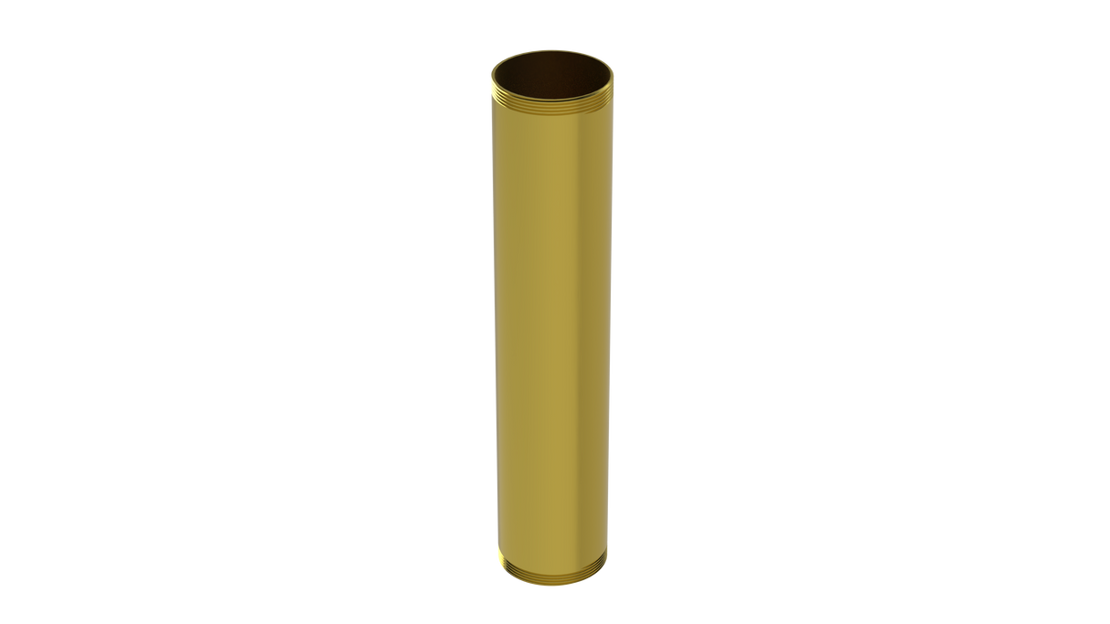 6" 1-1/4" T.B.E. Extension Tube - 20GA (3832-6RB)