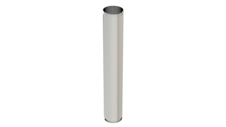 8" 1-1/4" T.B.E. Extension Tube - 20GA (3832-8CP)