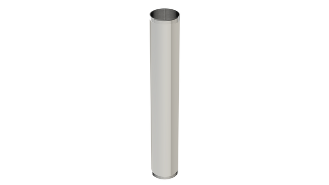 8" 1-1/4" T.B.E. Extension Tube - 20GA (3832-8CP)
