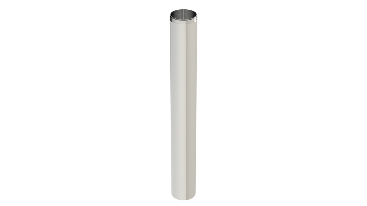 12" 1-1/2" T.O.E. Extension Tube - 20GA (3835-12CP)
