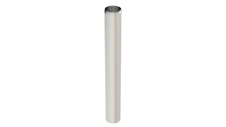 12" 1-1/2" T.O.E. Extension Tube - 20GA (3835-12CP)