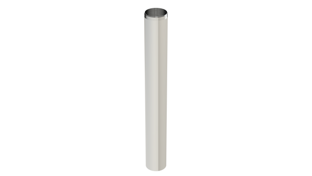 12" 1-1/2" T.O.E. Extension Tube - 20GA (3835-12CP)