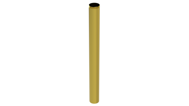 16" 1-1/2" T.O.E. Extension Tube - 20GA (3835-16RB)