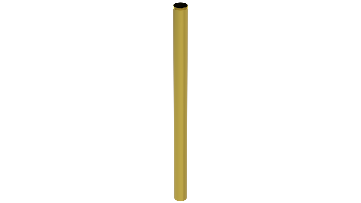 24" 1-1/2" T.O.E. Extension Tube - 20GA (3835-24RB)