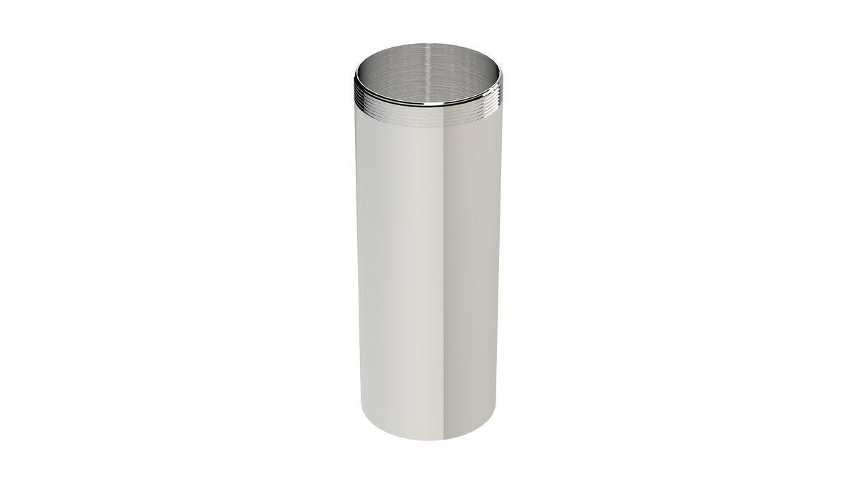 4" 1-1/2" T.O.E. Extension Tube - 20GA (3835-4CP)