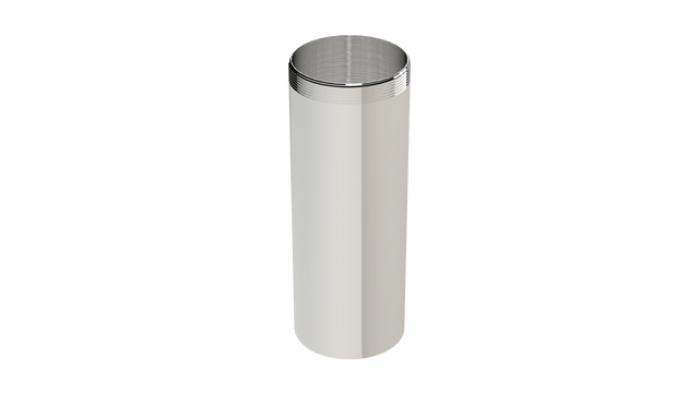 4" 1-1/2" T.O.E. Extension Tube - 20GA (3835-4CP)
